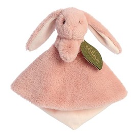 Aurora World Aurora 23324 Ebba Baby Brenna Rabbit Comforter, 30 cm, Eco-Friendly Plush Toy, Rose, Pink