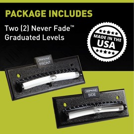 Hopkins Towing Solutions Hopkins Towing Solutions 08526 Never Fade Two Way Graduated Level, Black