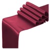 BEAMARKER 2 Pack Satin Table Runner 12 x 108 Inch