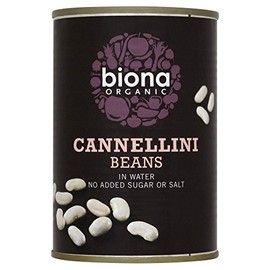 Biona Organic Cannellini Beans in Water (400g - Pack of 6