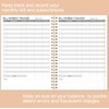 Bill Payment Tracker Notebook - Monthly Bill Organizer & Planner
