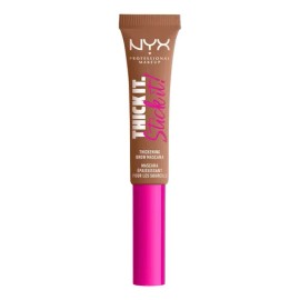 NYX Professional Makeup Thick It Stick It Máscara de Cejas, Define, Rellena y Fija las Cejas Hasta por 16H, Fórmula Vegana, Acabado Natural, Tono...  