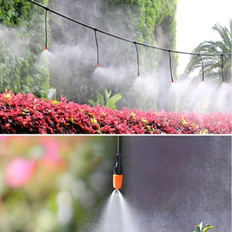 Pack of 50 Garden Watering Sprinklers, Adjustable Watering Dropper, Watering