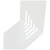 Wedo 1021000 Metal Bookend, 14 x 8.5 x 14 cm