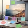 600 Sheets Sticky Notes Set, 76 x 76 mm, Transparent