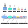 Small Binder Clips, 80 Pack, 3/4 Inch, 0.75 Inch, Standard