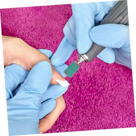 Outanaya Mixed Color Sanding Bands for Nail Drill Durable Nail Grinding Polishing Rings Portable Manicure Tool Easy to Use Sanding Bands