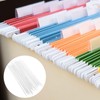 DIYEAH 25pcs Hanging File Rails and Clip File Rails Hook