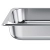 4 Pack 1/2 Size Stainless Steel Steam Table Pan 2.5