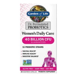Garden Of Life Probioticos Women's 40 Billones 30 Cápsulas Sabor Sin Sabor
