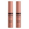 NYX Professional Makeup Butter Gloss, Non-Sticky Lip Gloss, Madeleine &