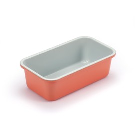 Monfish 2pcs Bread Loaf Pans for Home Baking, Carbon Steel 1lb loaf Tin, Perracotta 9x5 inch Non-Stick bread Pan Mold