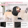 KOESON Dog Calming Hoodie, Soft No Shake Ear Wraps for