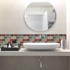 DEWOO Peel and Stick Tile Backsplash 3D Subway Brick Effect