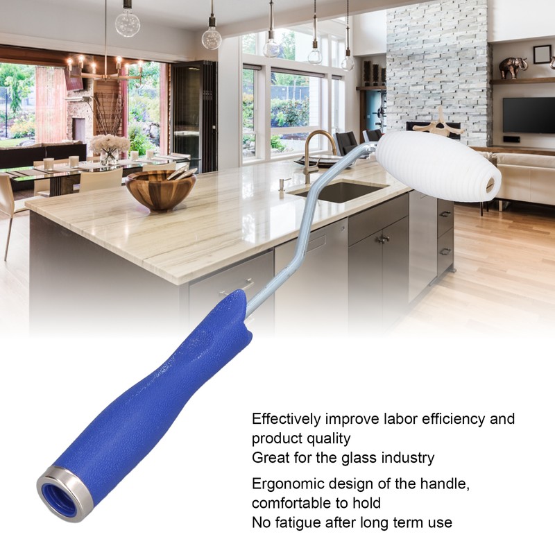 Fiberglass Roller Convenient Cleaning Defoaming Fiberglass Bubble Paddle with Handle