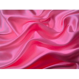 Mk Collection 4pc King Soft Silky Satin Solid Hot Pink Deep Pocket Sheet Set New