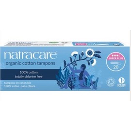Natracare Tampons Super Organic 20 Pack non Applicator