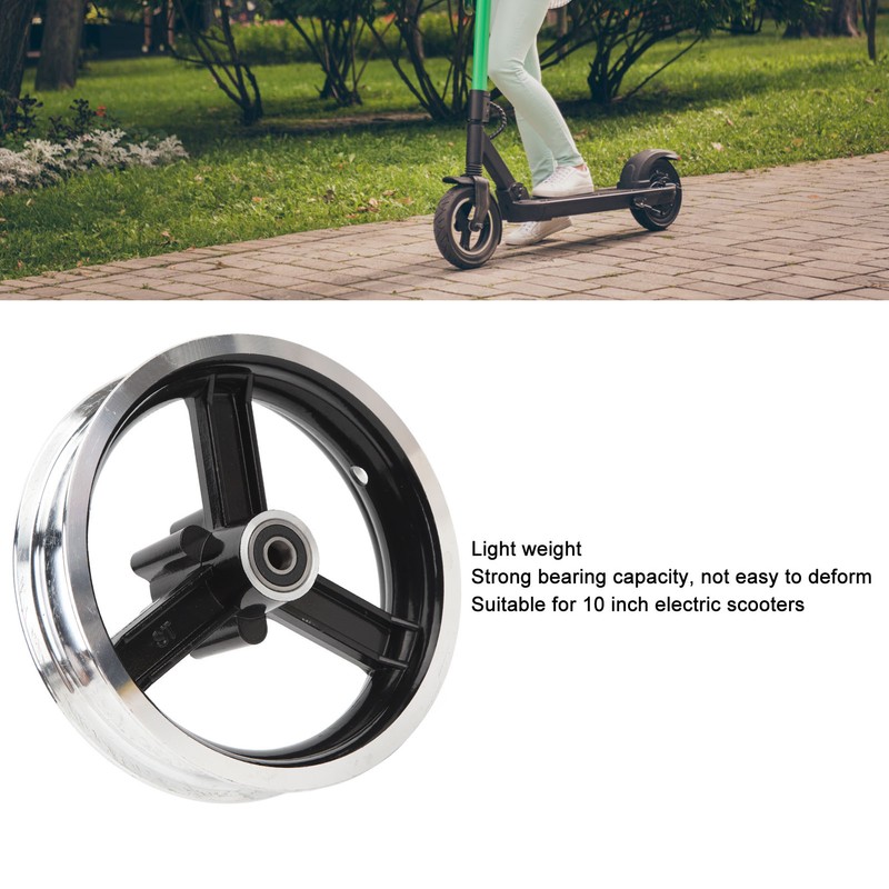 Electric Scooter Front Wheel Hub Aluminum Alloy Lightweight Scooter Front