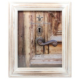 8x10 White Wash Maple Picture Frame