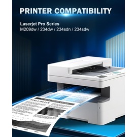 134A Toner Cartridges 2 Black Replacement for 134A W1340A 134X W1340X Toner Cartridges Compatible with HP 209dw MFP M234dw M234sdw Printer (2 Black, with Chip)