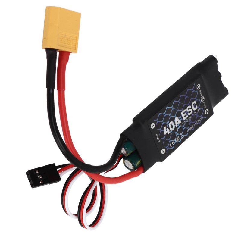 40A ESC 2‑4S Electric Speed Controller 5V 3A BEC with