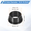 uxcell 38 Pcs Cable Snap Bushing Grommet, 3/4" Mounting Dia