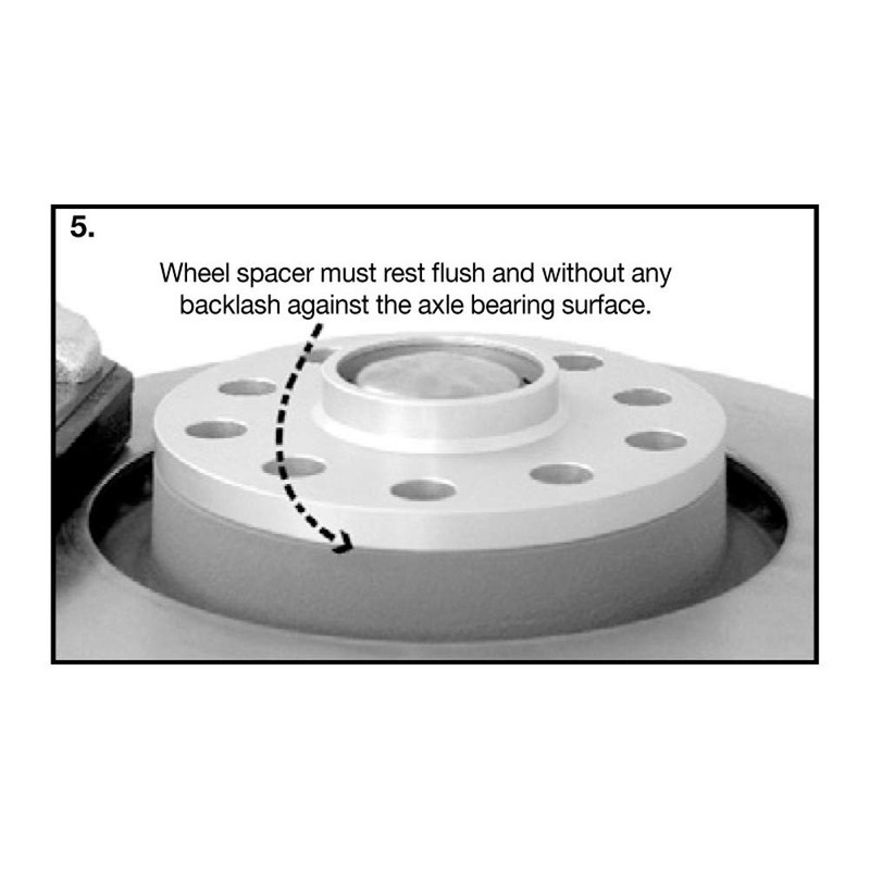 H&R B1655571 Spacer Set, Black