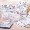 Crafans Coffee Bean Bags with Valve Rectangle Zipper Coffee Storage