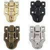 safycaby 2 PCS Metal Duckbilled Box Hasp Lock Toggle Latch