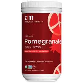 Zint Pomegranate Powder, Organic (12 oz): Antioxidant Pomegranate Juice, Pure Pomegranate Supplement, Sugar-Free, USDA Organic, Non-GMO, Vegan