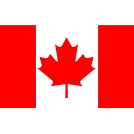 Canada Flag, 5x8 Ft, Nylon