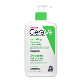 CeraVe Limpiadora Hidratante Piel Normal a Seca, con 3 Ceramidas Esenciales y Ácido Hialurónico, Libre de Fragancias y Parabenos, sin Espuma, no...   