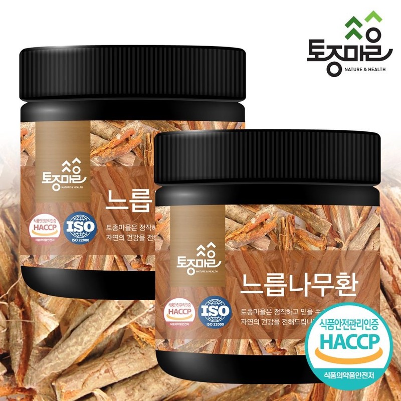 native village HACCP인증 국산 느릅나무환 300g 3통