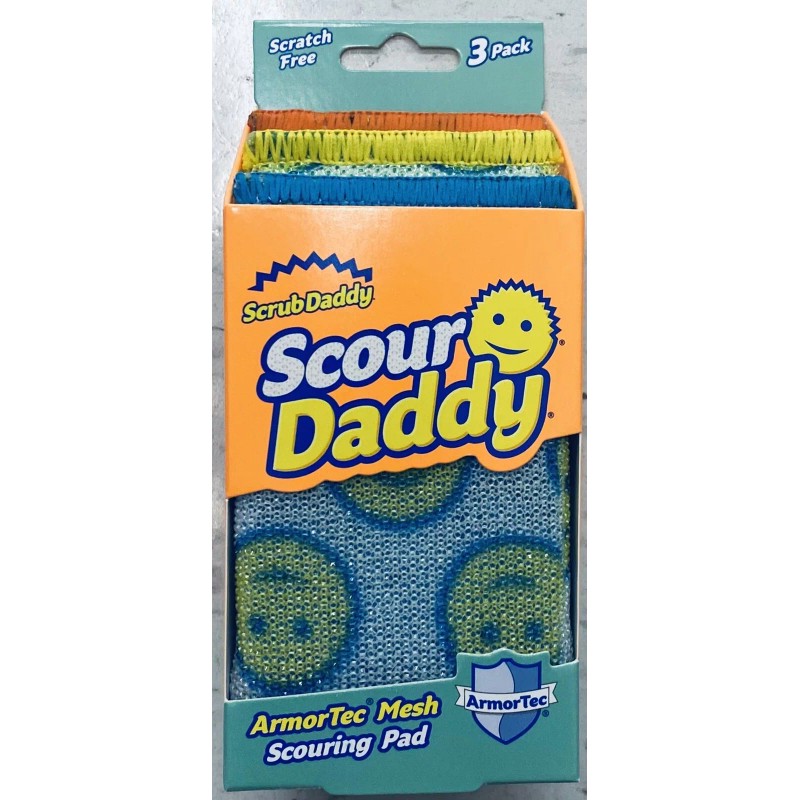 Scrub Daddy Scour Daddy Heavy Duty ArmorTec Sponge Scratch Free