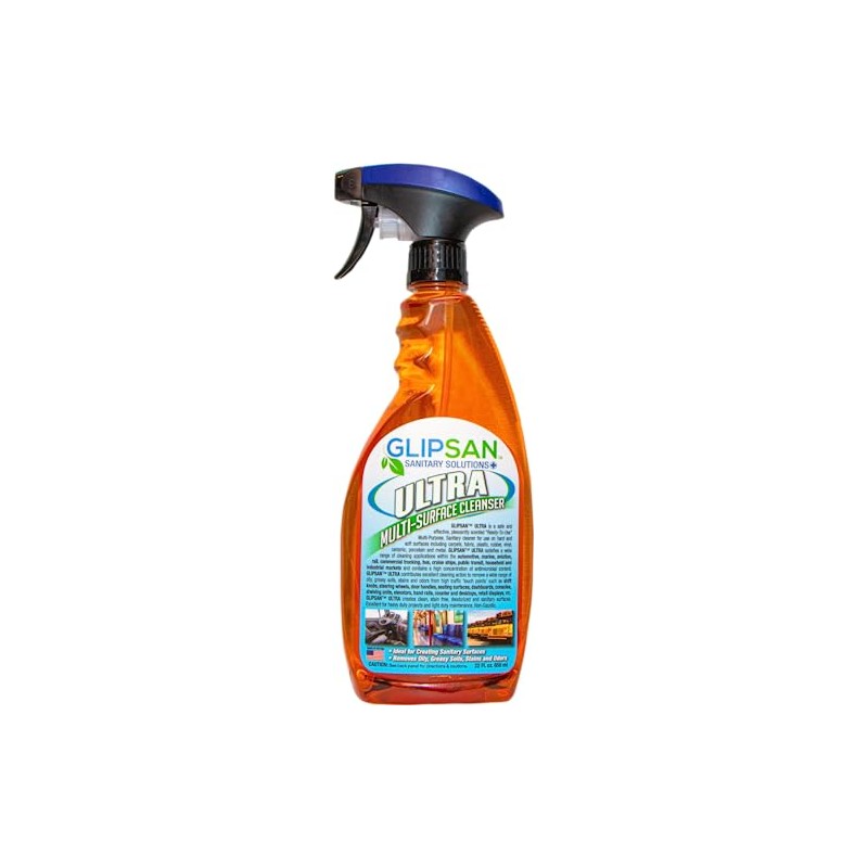 Glipsan Ultra Multi-Surface Cleanser, Great for Carpets, Fabric, Plastic, Vinyl