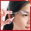 SHULLIN Pack of 2 Eyebrow Trimmer Scissors Beauty Eyebrow Scissors