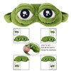 Linian Creative Cartoon Frog Eye Mask Funny Sleeping Mask Novelty