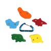 Atomik Rock Climbing Holds Set of 5 Screw-On Dinosaur Footholds