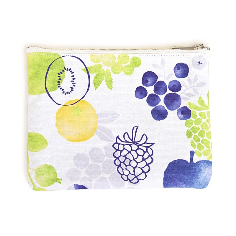 フラットポーチ フルーツインブルーム レディース 女性 おしゃれ かわいい W1501000