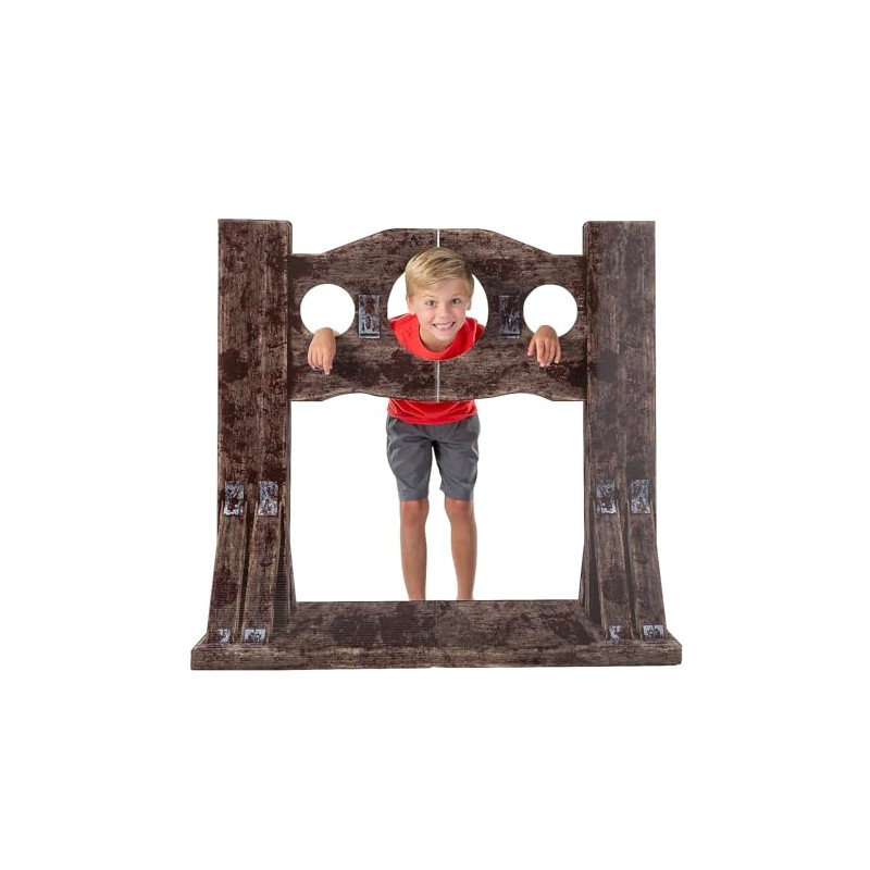 Fun Express 48 1/4" x 44" Pillory Stocks Photo Booth