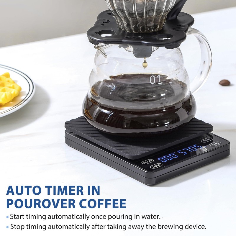 KitchenTour Digital Kitchen Scale EG5001 (3000g with Timer)