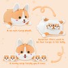 YIIQUWEN 17" Corgi Plush, Soft Stuffed Animal Dog Pillow Toy,