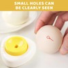 ZUWIJEQ Egg Cutter Egg Pieker, Egg Pieker, Semi-Automatic Egg Shell
