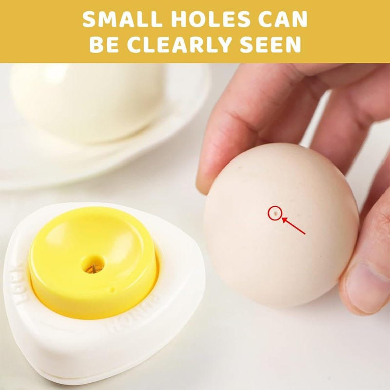 ZUWIJEQ Egg Cutter Egg Pieker, Egg Pieker, Semi-Automatic Egg Shell