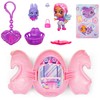HATCHIMALS Pixies, Shimmer Babies Babysitter with Baby and Play Accessories