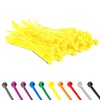 Pack of 100 Cable Ties, Cable Ties UV Resistant, Nylon,