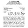 BAKERLOGY Set of 3 Embryo Cookie Cutters (Shapes: 4 Cells,