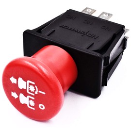 HD Switch Free 10 AMP Upgrade Blade Clutch PTO Switch Replaces WorldLawn Encore 4807005