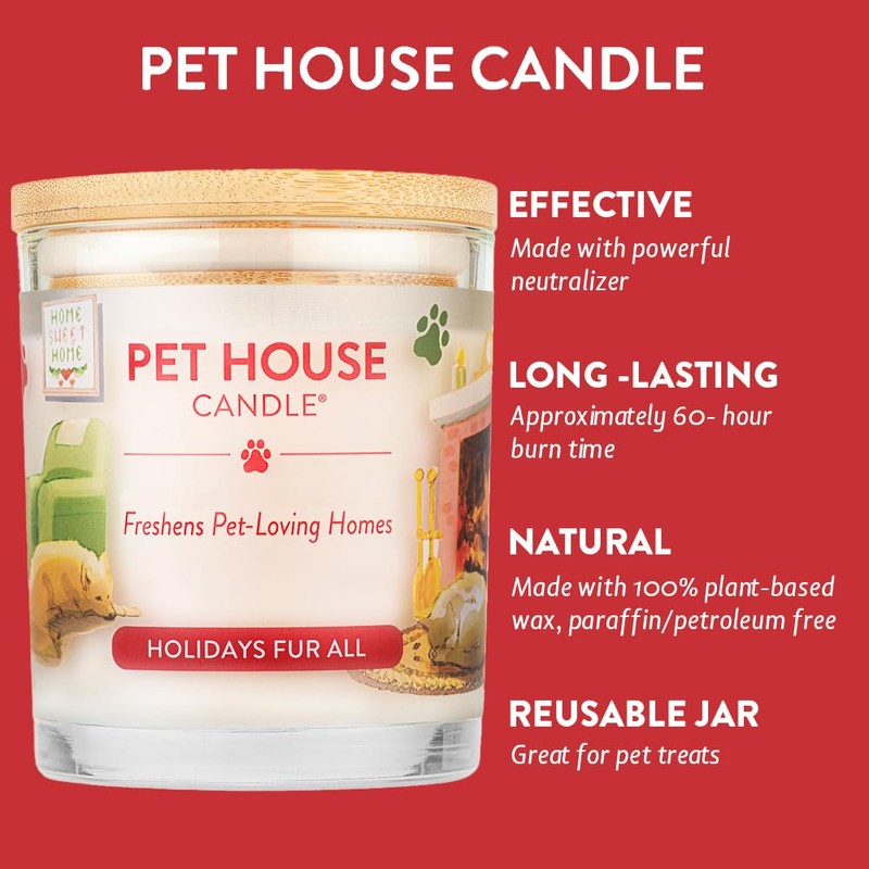 One Fur All PET HOUSE PH キャンドル ホリデーファーオール L OFA-L09