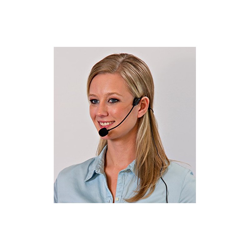 Enersound Headset Microphone Compatible with Shure Wireless Lavalier System